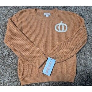 Cat & jack pumpkin sweater Halloween size 4T nwt